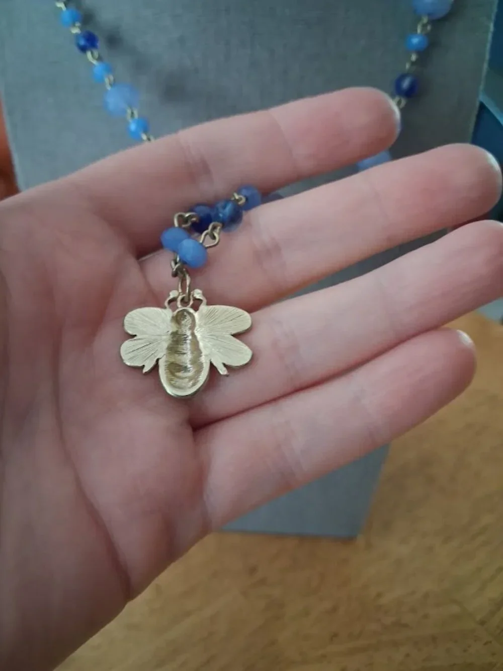 30 inch Chico's Bee necklace